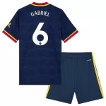 Arsenal Gabriel 6 Bortedrakt Barn 2026-27 - med Bukse