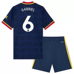 Arsenal Gabriel 6 Bortedrakt Barn 2026-27 - med Bukse Arsenal Gabriel 6 Bortedrakt Barn 2026-27 - med Bukse