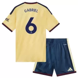 Arsenal Gabriel 6 Tredjedrakt Barn 2026-27 - med Bukse Arsenal Gabriel 6 Tredjedrakt Barn 2026-27 - med Bukse