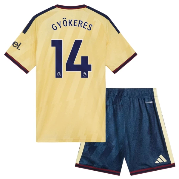 Arsenal Gyokeres 14 Tredjedrakt Barn 2026-27 - med Bukse Arsenal Gyokeres 14 Tredjedrakt Barn 2026-27 - med Bukse