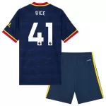 Arsenal Rice 41 Bortedrakt Barn 2026-27 - med Bukse