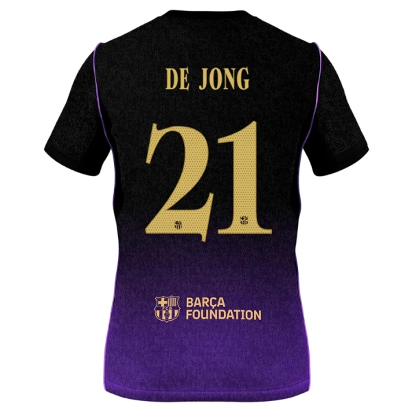 FC Barcelona Frenkie de Jong 21 Bortedrakt Herre 2026-27 FC Barcelona Frenkie de Jong 21 Bortedrakt Herre 2026-27