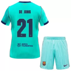 FC Barcelona Frenkie de Jong 21 Tredjedrakt Barn 2026-27 - med Bukse FC Barcelona Frenkie de Jong 21 Tredjedrakt Barn 2026-27 - med Bukse