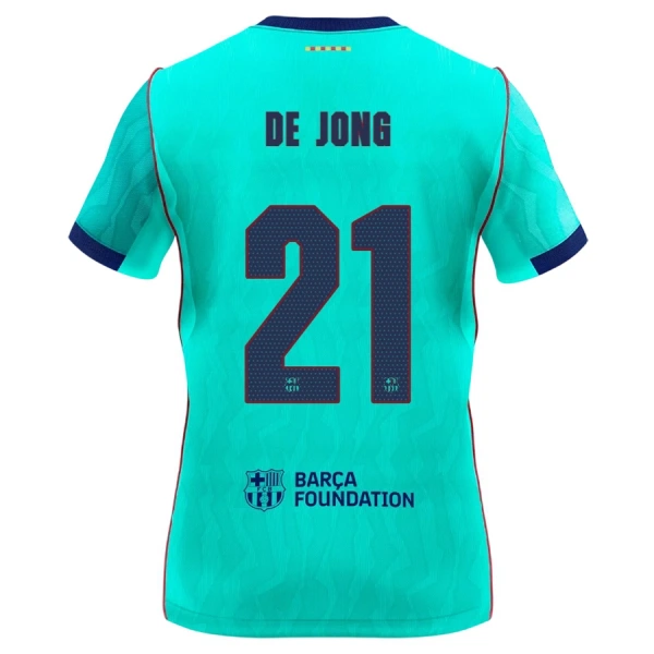 FC Barcelona Frenkie de Jong 21 Tredjedrakt Barn 2026-27 - med Bukse