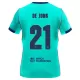 FC Barcelona Frenkie de Jong 21 Tredjedrakt Barn 2026-27 - med Bukse