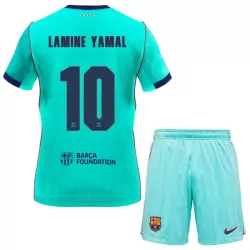 FC Barcelona Lamine Yamal 10 Tredjedrakt Barn 2026-27 - med Bukse FC Barcelona Lamine Yamal 10 Tredjedrakt Barn 2026-27 - med Bukse