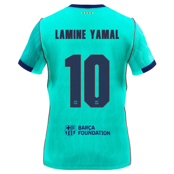 FC Barcelona Lamine Yamal 10 Tredjedrakt Barn 2026-27 - med Bukse