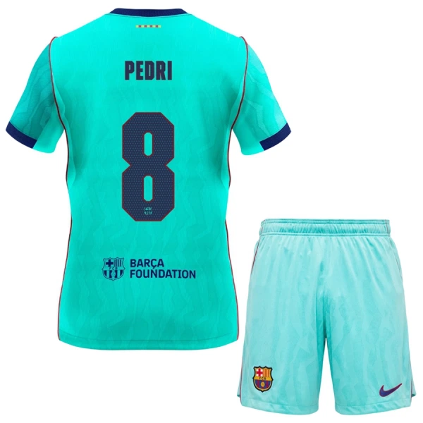 FC Barcelona Pedri 8 Tredjedrakt Barn 2026-27 - med Bukse