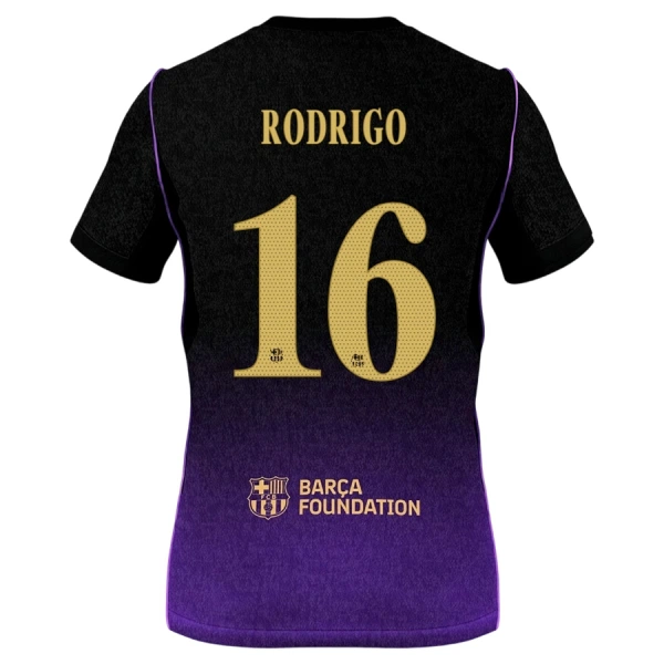 FC Barcelona Rodrigo 16 Bortedrakt Barn 2026-27 - med Bukse