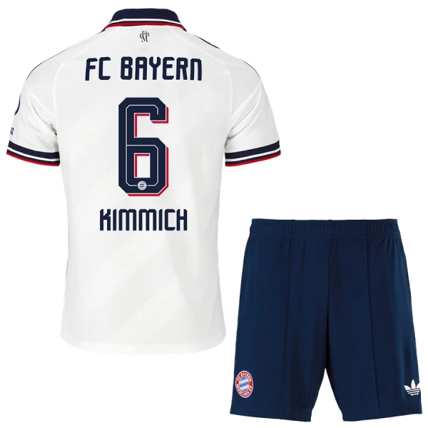 FC Bayern München Kimmich 6 Bortedrakt Barn 2026-27 - med Bukse FC Bayern München Kimmich 6 Bortedrakt Barn 2026-27 - med Bukse