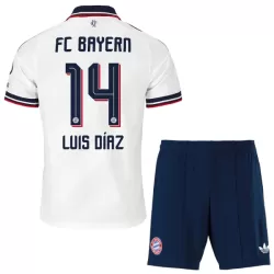 FC Bayern München Luis Díaz 14 Bortedrakt Barn 2026-27 - med Bukse FC Bayern München Luis Díaz 14 Bortedrakt Barn 2026-27 - med Bukse