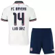 FC Bayern München Luis Díaz 14 Bortedrakt Barn 2026-27 - med Bukse FC Bayern München Luis Díaz 14 Bortedrakt Barn 2026-27 - med Bukse