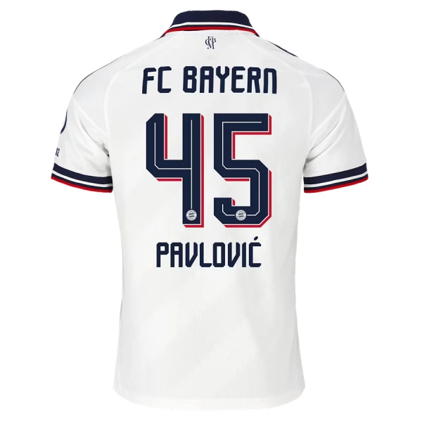 FC Bayern München Pavlovic 45 Bortedrakt Herre 2026-27 FC Bayern München Pavlovic 45 Bortedrakt Herre 2026-27