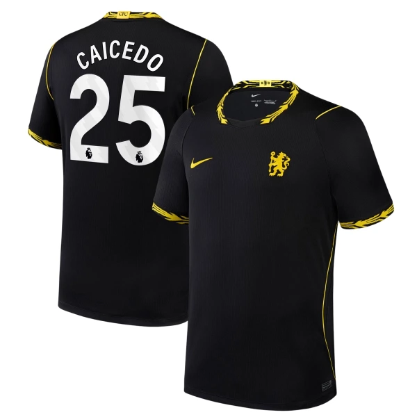 Chelsea Caicedo 25 Bortedrakt Herre 2026-27 Chelsea Caicedo 25 Bortedrakt Herre 2026-27