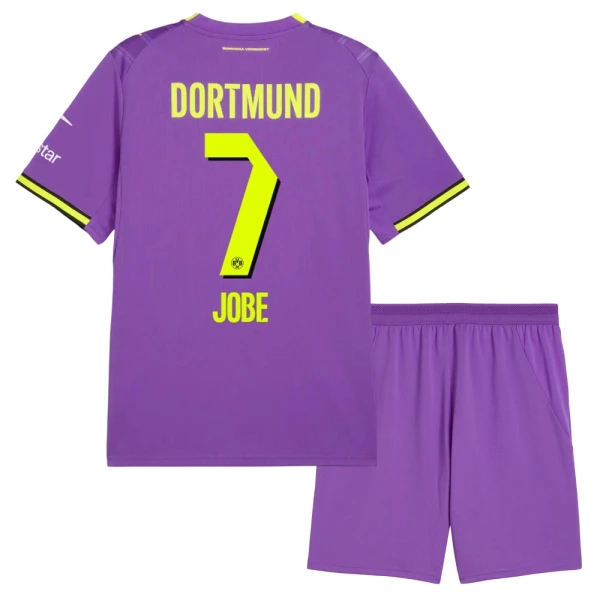 Borussia Dortmund Jobe 7 Tredjedrakt Barn 2026-27 - med Bukse Borussia Dortmund Jobe 7 Tredjedrakt Barn 2026-27 - med Bukse