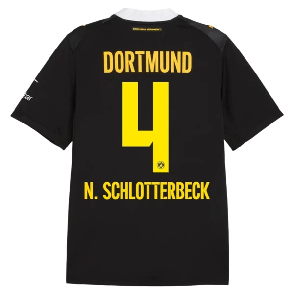 Borussia Dortmund N. Schlotterbeck 4 Bortedrakt Herre 2026-27 Borussia Dortmund N. Schlotterbeck 4 Bortedrakt Herre 2026-27