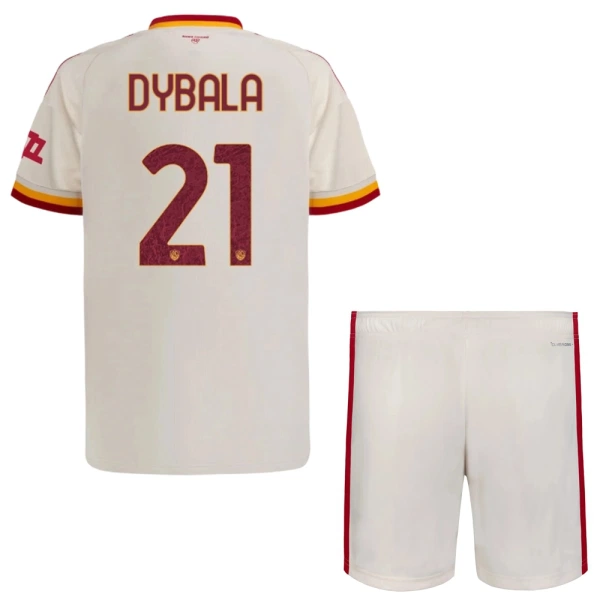 AS Roma Dybala 21 Bortedrakt Barn 2026-27 - med Bukse AS Roma Dybala 21 Bortedrakt Barn 2026-27 - med Bukse