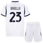 Inter Milan Barella 23 Bortedrakt Barn 2026-27 - med Bukse