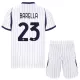 Inter Milan Barella 23 Bortedrakt Barn 2026-27 - med Bukse Inter Milan Barella 23 Bortedrakt Barn 2026-27 - med Bukse