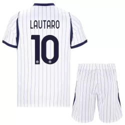 Inter Milan Lautaro 10 Bortedrakt Barn 2026-27 - med Bukse Inter Milan Lautaro 10 Bortedrakt Barn 2026-27 - med Bukse