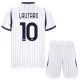 Inter Milan Lautaro 10 Bortedrakt Barn 2026-27 - med Bukse Inter Milan Lautaro 10 Bortedrakt Barn 2026-27 - med Bukse