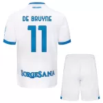 SSC Napoli De Bruyne 11 Bortedrakt Barn 2026-27 - med Bukse