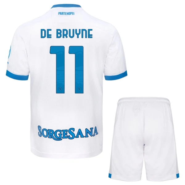 SSC Napoli De Bruyne 11 Bortedrakt Barn 2026-27 - med Bukse