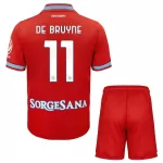 SSC Napoli De Bruyne 11 Tredjedrakt Barn 2026-27 - med Bukse