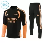 Arsenal Kvart-Zip Trenings Collegegenser Barn 2026-27 Svart