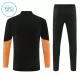 Arsenal Kvart-Zip Trenings Collegegenser Barn 2026-27 Svart