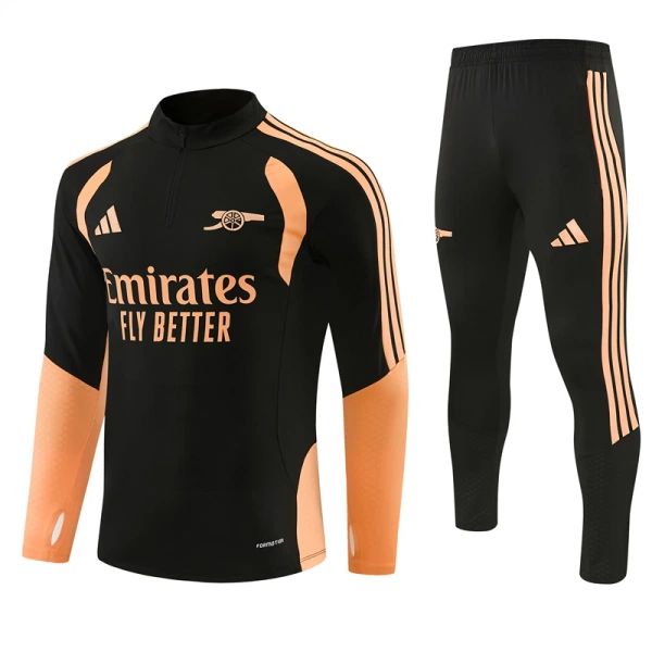 Arsenal Kvart-Zip Trenings Collegegenser Herre 2026-27 Svart Arsenal Kvart-Zip Trenings Collegegenser Herre 2026-27 Svart
