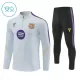 Barcelona Kvart-Zip Trenings Collegegenser Barn 2026-27 Hvit Barcelona Kvart-Zip Trenings Collegegenser Barn 2026-27 Hvit