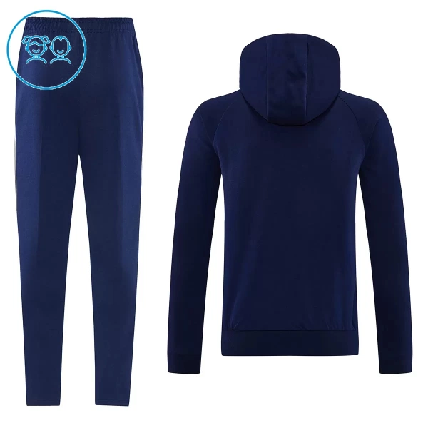 Bayern München Hoodie Trenings Collegegenser Barn 2026-27 Navy