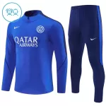 Inter Milan Kvart-Zip Trenings Collegegenser Barn 2026-27 Blå