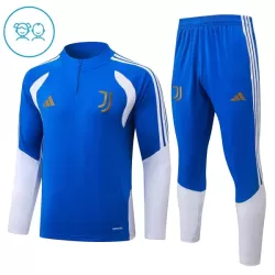 Juventus Kvart-Zip Trenings Collegegenser Barn 2026-27 Blå Juventus Kvart-Zip Trenings Collegegenser Barn 2026-27 Blå