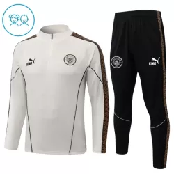 Manchester City Kvart-Zip Trenings Collegegenser Barn 2026-27 Grå Manchester City Kvart-Zip Trenings Collegegenser Barn 2026-27 Grå