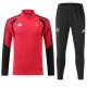 Manchester United Kvart-Zip Trenings Collegegenser Herre 2026-27 Rød Manchester United Kvart-Zip Trenings Collegegenser Herre 2026-27 Rød