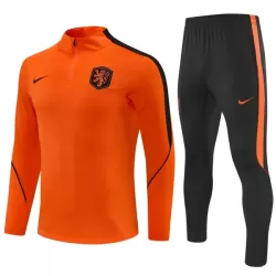 Nederland Kvart-Zip Trenings Collegegenser Herre 2026-27 Oransje Nederland Kvart-Zip Trenings Collegegenser Herre 2026-27 Oransje