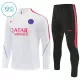 Paris Saint-Germain Kvart-Zip Trenings Collegegenser Barn 2026-27 Hvit Paris Saint-Germain Kvart-Zip Trenings Collegegenser Barn 2026-27 Hvit
