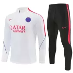 Paris Saint-Germain Kvart-Zip Trenings Collegegenser Herre 2026-27 Hvit