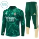 Real Madrid Kvart-Zip Trenings Collegegenser Barn 2026-27 Grønn