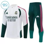 Real Madrid Kvart-Zip Trenings Collegegenser Barn 2026-27 Hvit
