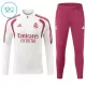 Real Madrid Kvart-Zip Trenings Collegegenser Barn 2026-27 Hvit Real Madrid Kvart-Zip Trenings Collegegenser Barn 2026-27 Hvit