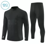 Real Madrid Kvart-Zip Trenings Collegegenser Barn 2026-27 Svart