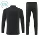 Real Madrid Kvart-Zip Trenings Collegegenser Barn 2026-27 Svart