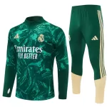 Real Madrid Kvart-Zip Trenings Collegegenser Herre 2026-27 Grønn