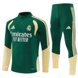 Real Madrid Kvart-Zip Trenings Collegegenser Herre 2026-27 Grønn Real Madrid Kvart-Zip Trenings Collegegenser Herre 2026-27 Grønn