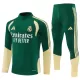 Real Madrid Kvart-Zip Trenings Collegegenser Herre 2026-27 Grønn Real Madrid Kvart-Zip Trenings Collegegenser Herre 2026-27 Grønn