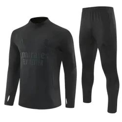 Real Madrid Kvart-Zip Trenings Collegegenser Herre 2026-27 Svart Real Madrid Kvart-Zip Trenings Collegegenser Herre 2026-27 Svart
