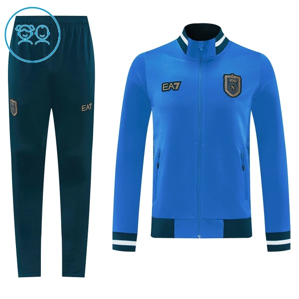 SSC Napoli Treningsjakkedresser Barn 2026-27 Blå